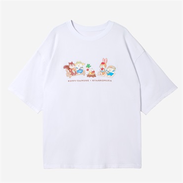 クッピーラムネ×にゃんこ村 Tシャツ(にゃんこ村)