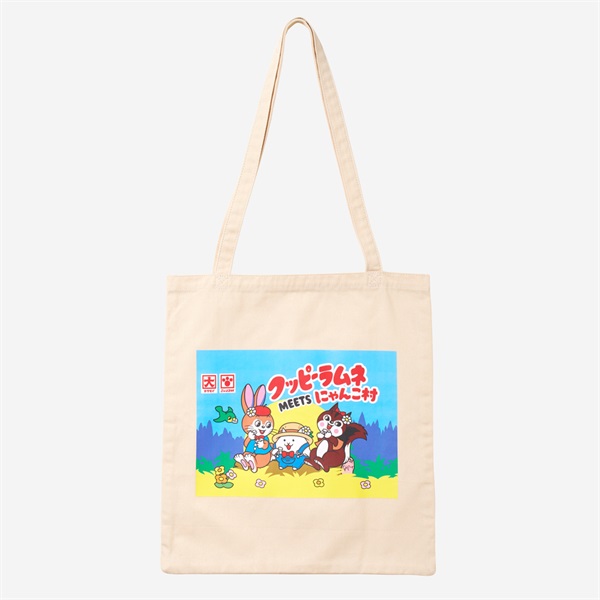 クッピーラムネ×にゃんこ村 トートバッグ(クッピーラムネ)
