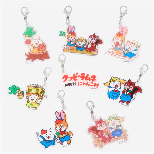クッピーラムネ×にゃんこ村 ブラインドミニチャーム