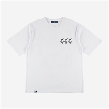 TEE ネコキョンシーB WHT