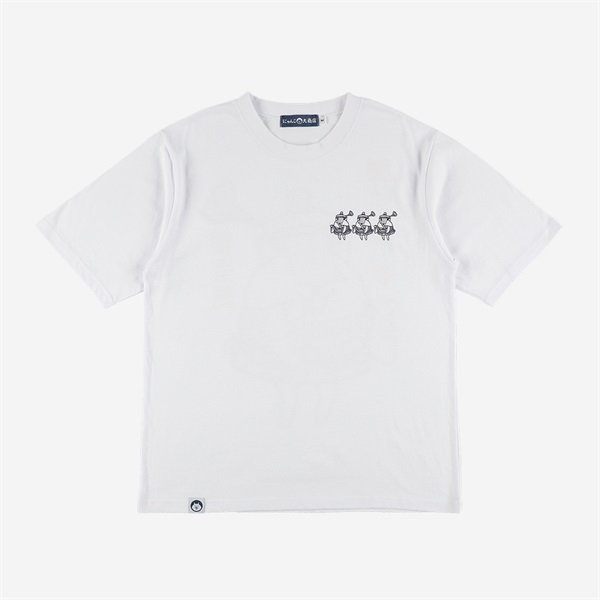 TEE ネコキョンシーB WHT
