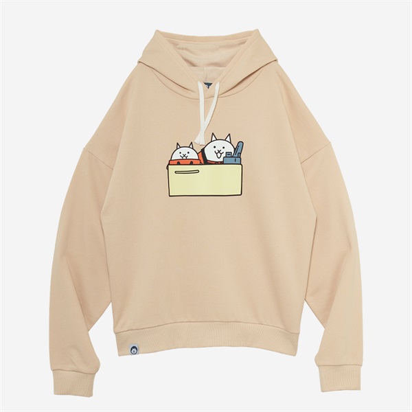 プルオーバーパーカー ネコテン