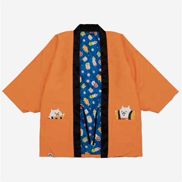 中綿入り半纏 ネコテン