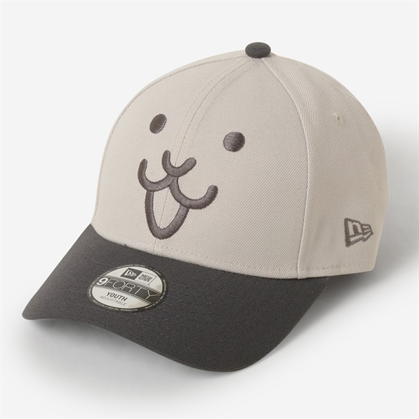NEW ERA 9FORTY NEKO FACE GRY KIDS