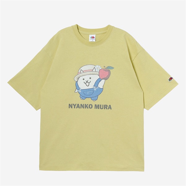 FTL×にゃんこ村 TEE YEL