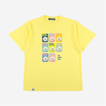 TEE ネコ ライトイエロー