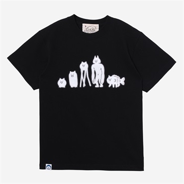 beanxious フロッキーTEE ちび集合 BLK