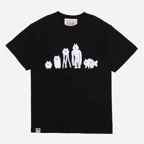beanxious フロッキーTEE ちび集合 BLK