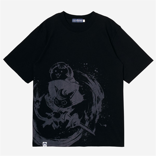 TEE 墨絵 影傑ダークダルターニャ BLK