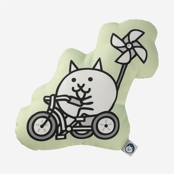 ダイカットミニクッション ネコリンリン