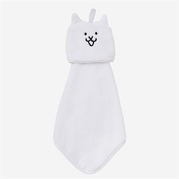 ループ付きハンドタオル ネコ