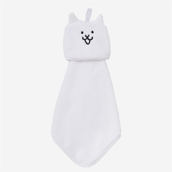 ループ付きハンドタオル ネコ