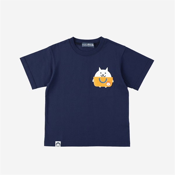 TEE ネコ店員 NVY 130