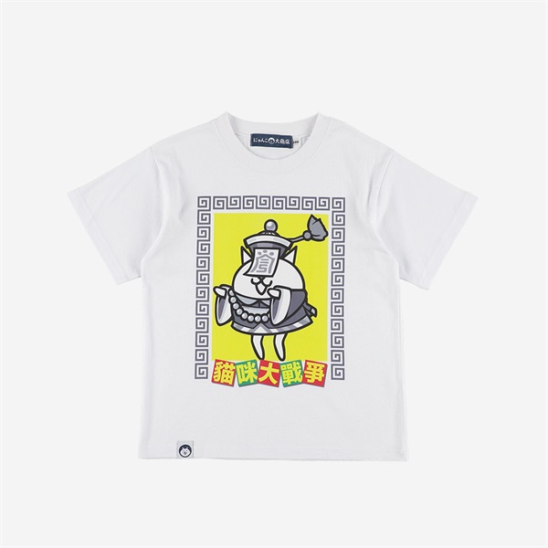 TEE ネコキョンシーA WHT KIDS 130