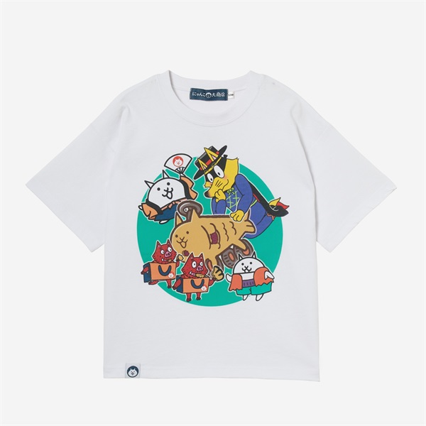 TEE かいけつゾロリ×ネコテン WHT KIDS(130)