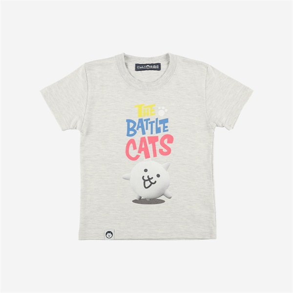 TEE ネコ オートミール KIDS