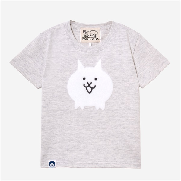 beanxious フロッキーTEE ネコ オートミール KIDS(120)