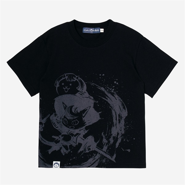 TEE 墨絵 影傑ダークダルターニャ BLK KIDS