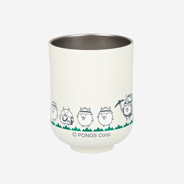 ステンレス湯のみ ガマトト探検隊＆ネコ店員