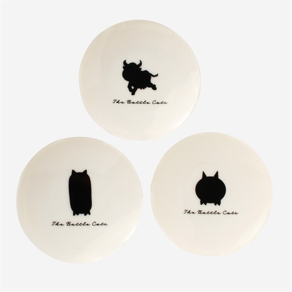 シルエット 豆皿3点セット