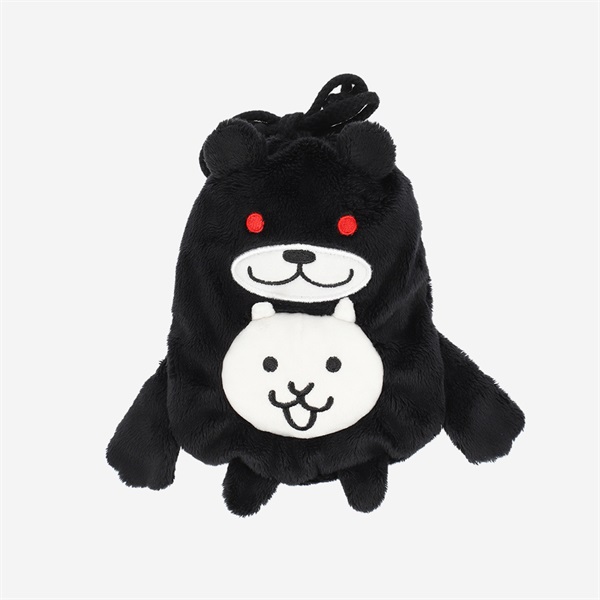 ぬいぐるみ巾着 ネコブラックマ