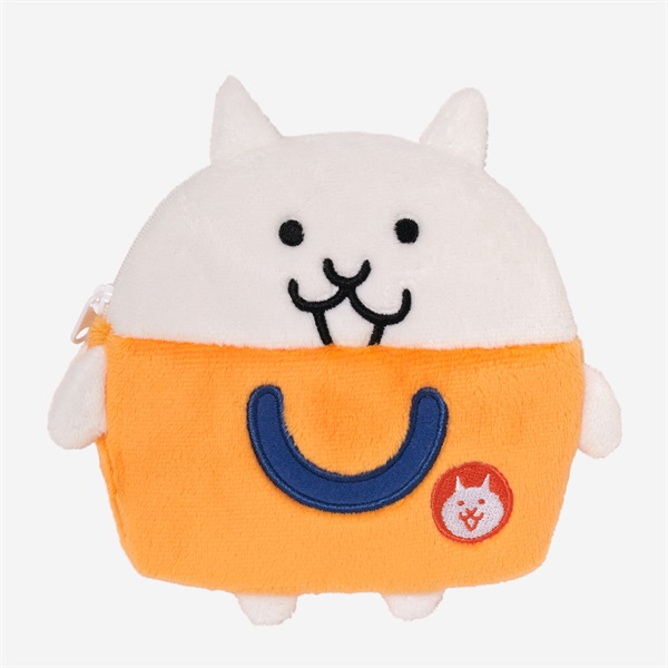 もこもこポーチ ネコ店員