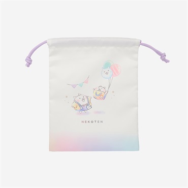 巾着 ネコテン パーティ