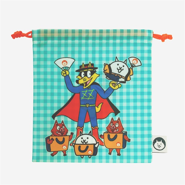 巾着 かいけつゾロリ×ネコテン