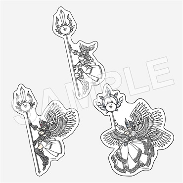 ステッカーセット ネコヴァルキリー