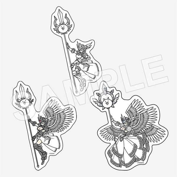 ステッカーセット ネコヴァルキリー