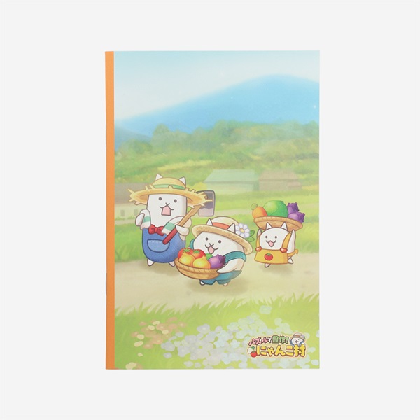 B6ノート にゃんこ村