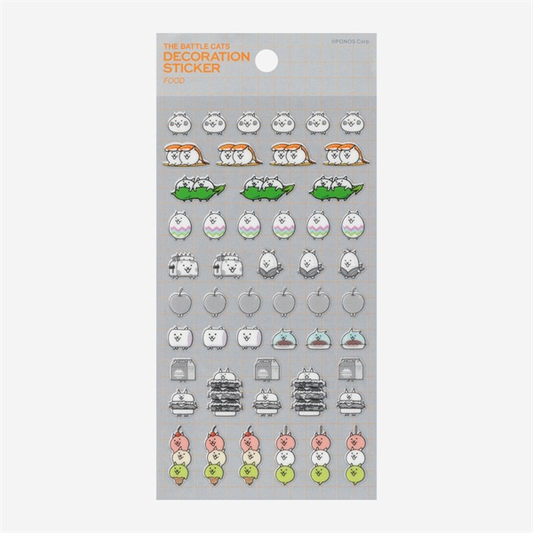 デコレーションシール フード