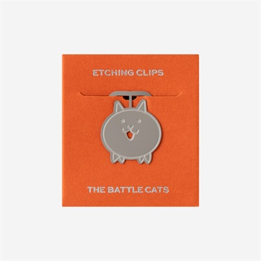 エッチングクリップス ネコ