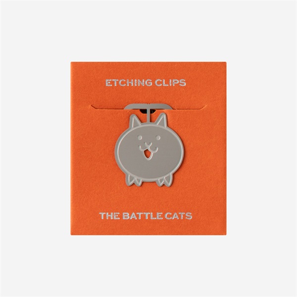 エッチングクリップス ネコ
