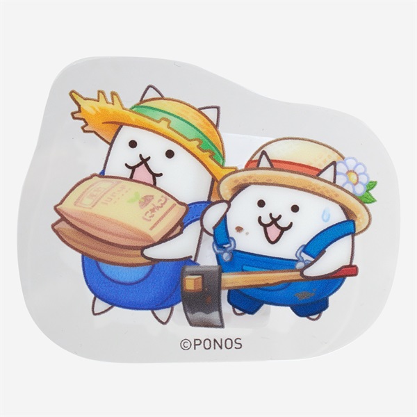 アクリルクリップ にゃんこ村