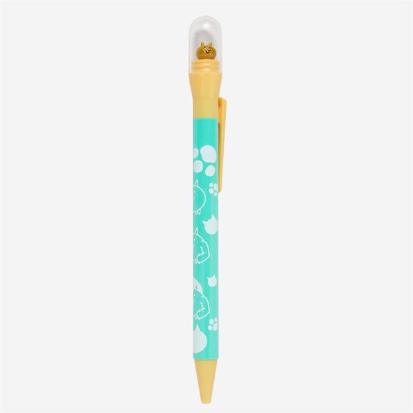くるくるボールペン 金ネコ YLW