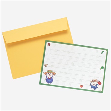 レターセット にゃんこ村