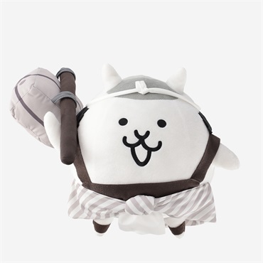 にゃんこ にゃんこ大戦争 11周年にゃ！ タンクネコ ぬいぐるみポーチBOOK | 商品