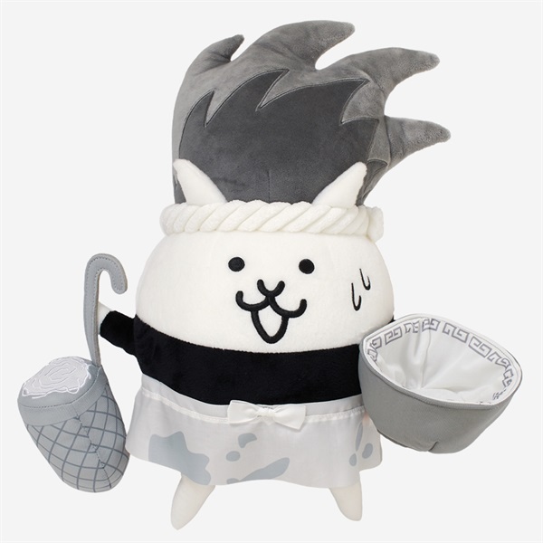 ぬいぐるみＭ ねこラーメン道