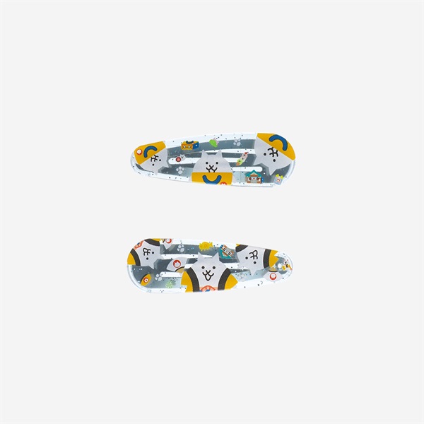 キラキラパッチンピン ネコ店長＆ネコ店員