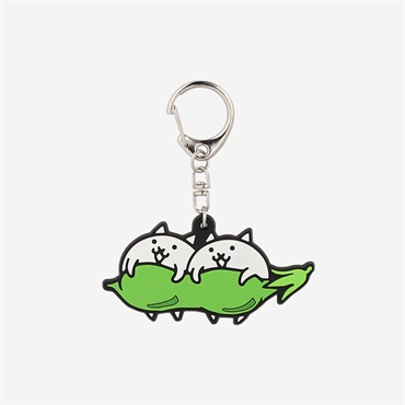 ラバーキーホルダー マメマメにゃんこ