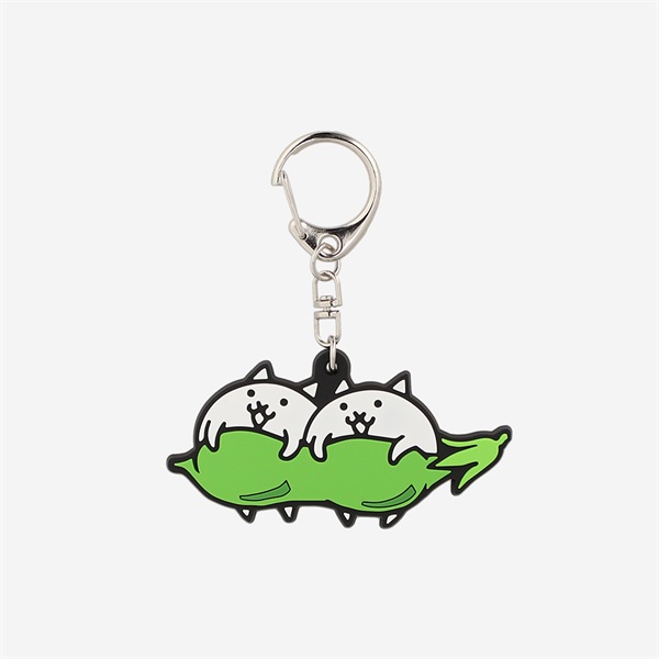 ラバーキーホルダー マメマメにゃんこ