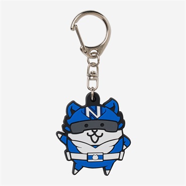 ラバーキーホルダー にゃんこレンジャー ブルーにゃんこ