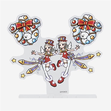 アクリルスタンド 冬天使のシシル＆コマリΦ