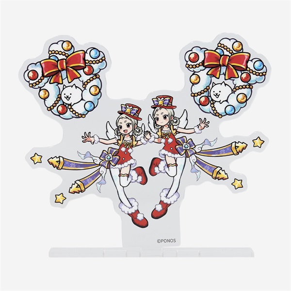 アクリルスタンド 冬天使のシシル＆コマリΦ
