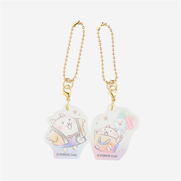 クリアニコイチキーホルダー ネコテン パーティ