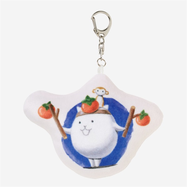 ふかふかマスコットキーホルダー さるかに合戦