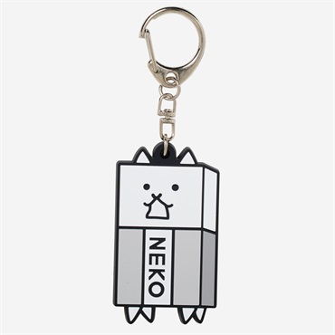 ラバーキーホルダー ゴムネコ