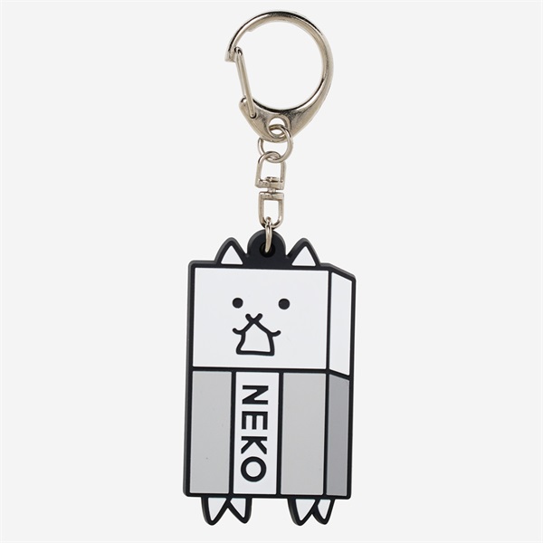 ラバーキーホルダー ゴムネコ