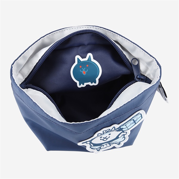 にゃんこ先生ママ　ぷっくりポーチ20㎝ファスナー 大人も楽しめるデザインが人気の「夏目友人帳×猫部」の新作「ニャンコ